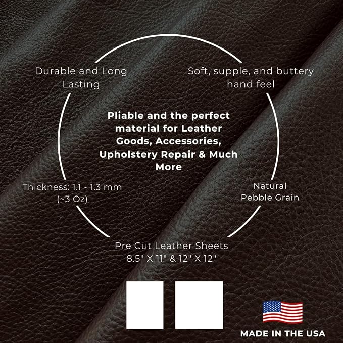 Natural Grain Cow Leather - Image 2