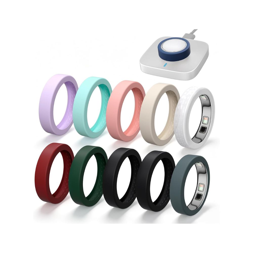 CoBak 10 Pack Ring Cover Compatible with Oura Ring 5