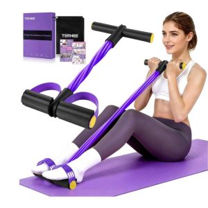 Pedal Resistance Band with Handle, Foot Pedal Resistance Band for Women