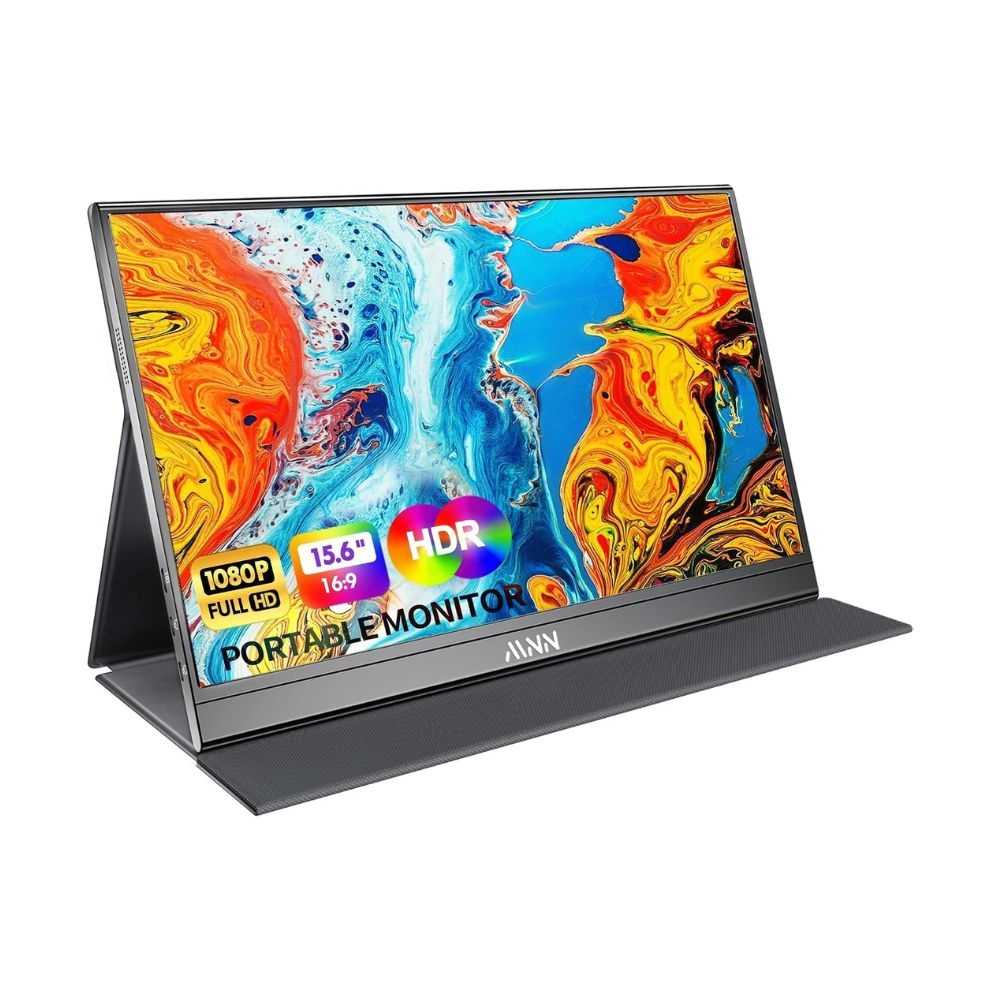 MNN 15.6" FHD 60Hz Portable Monitor USB-C HDMI IPS HDR Gaming Laptop
