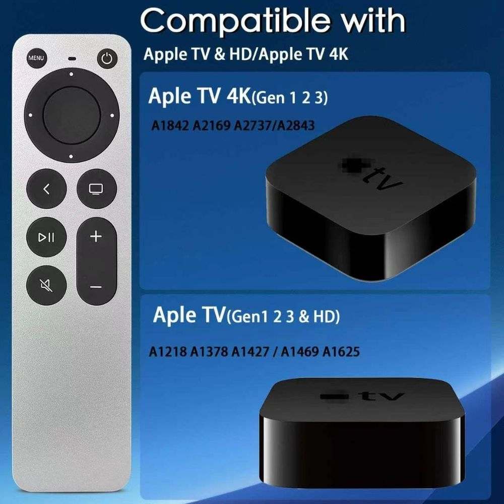 Replacement for Apple TV Remote,for Apple TV HD/4K(1-3Gen),Apple TV Gen 1-3 - Image 3