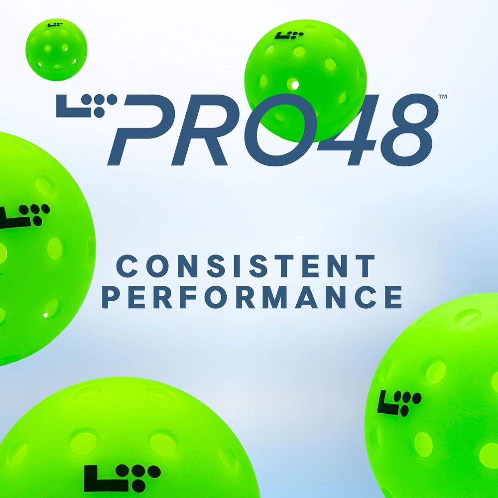 LT Pro 48 Pickleball – Official PPA Tour Ball with 48 Holes & Durable 2-Piece Construction - Image 9