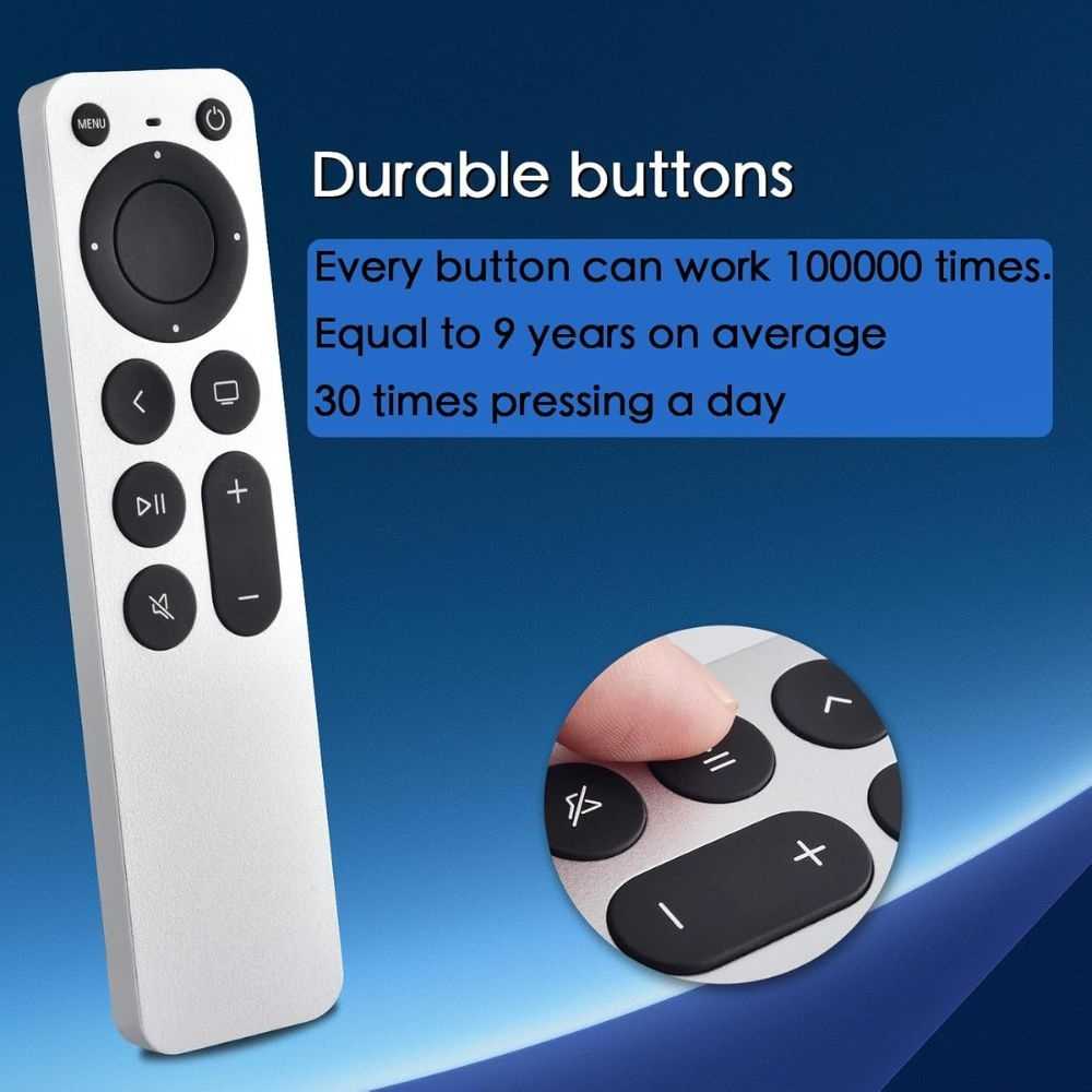 Replacement for Apple TV Remote,for Apple TV HD/4K(1-3Gen),Apple TV Gen 1-3 - Image 5