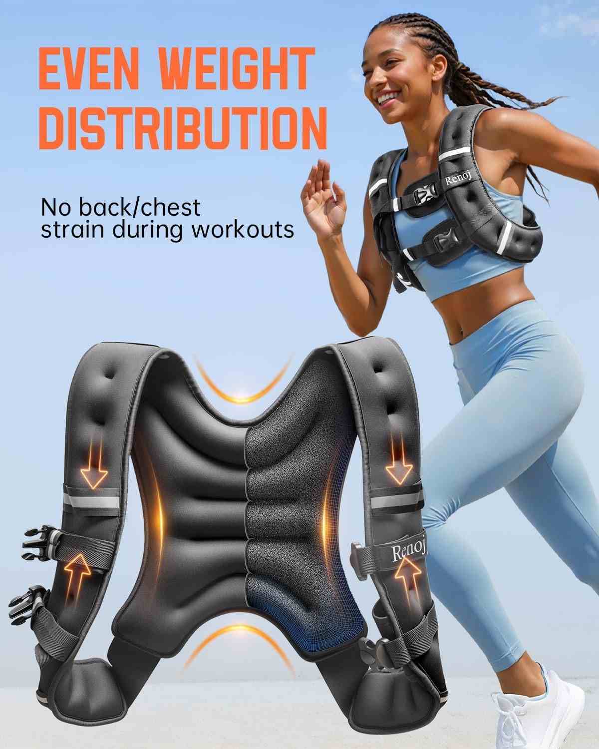 Renoj Weighted Vest for Women Men - Image 5