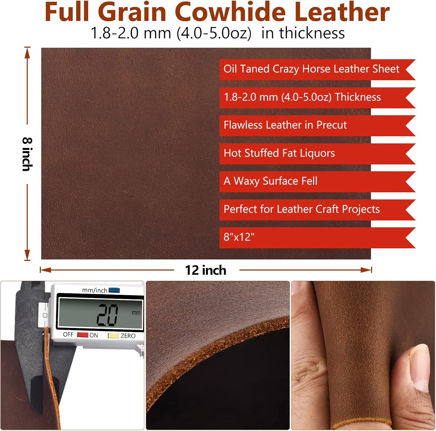 Genuine Leather Tooling Sheets - Image 7