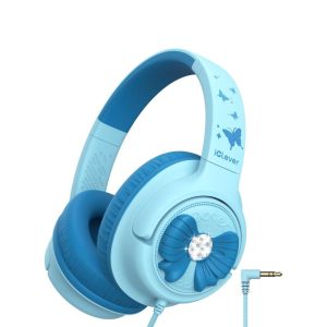 iClever C371 Kids Headphones with Cord for School Boys Girls Travel Gift
