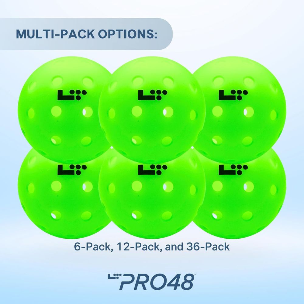 LT Pro 48 Pickleball – Official PPA Tour Ball with 48 Holes & Durable 2-Piece Construction - Image 8
