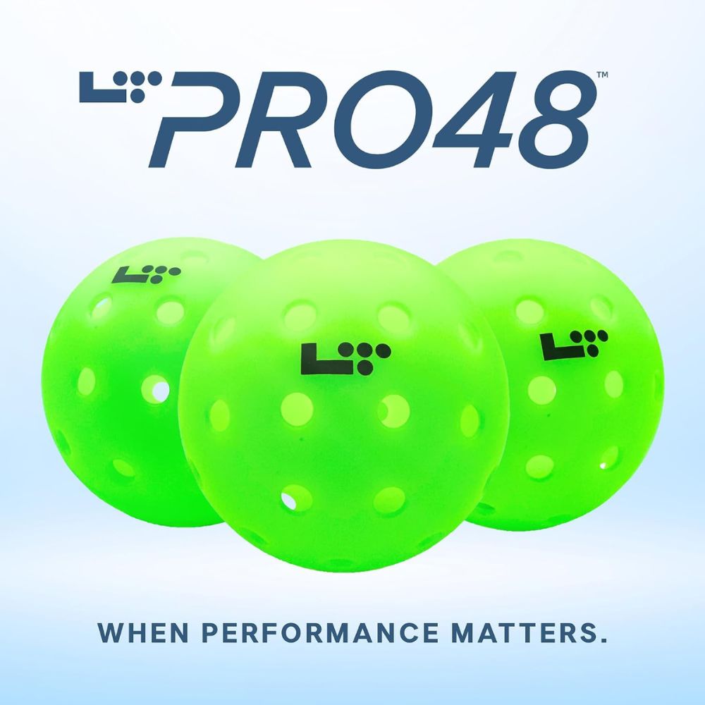 LT Pro 48 Pickleball – Official PPA Tour Ball with 48 Holes & Durable 2-Piece Construction - Image 7